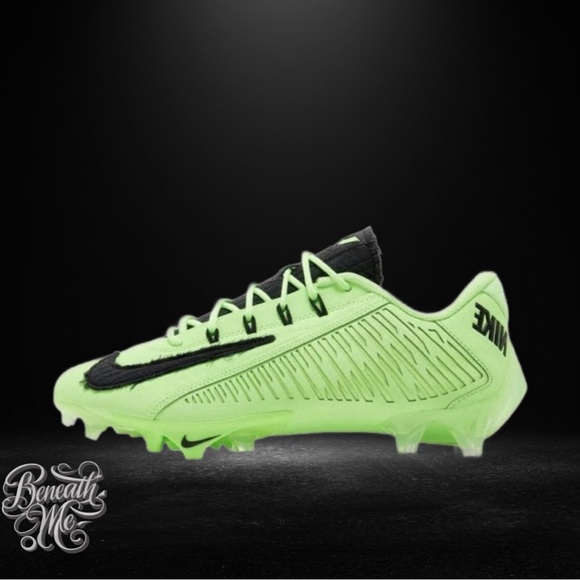 Nike Vapor Edge 360 VC Men’s Football Cleats Lime Blast FQ8764-300 Sz 10 NEW - Picture 2 of 5
